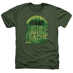 Justice League Movie - Mens Kryptonite Heather T-Shirt