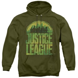 Justice League Movie - Mens Kryptonite Pullover Hoodie