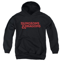 Dungeons And Dragons - Youth Type Logo Pullover Hoodie