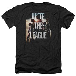 Justice League Movie - Mens Dawn Heather T-Shirt