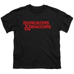 Dungeons And Dragons - Youth Type Logo T-Shirt