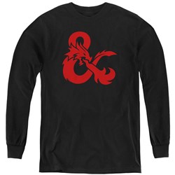 Dungeons And Dragons - Youth Ampersand Logo Long Sleeve T-Shirt