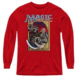 Magic The Gathering - Youth Fifth Edition Deck Art Long Sleeve T-Shirt