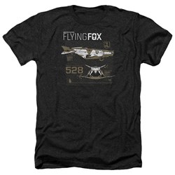 Justice League Movie - Mens Flying Fox Heather T-Shirt
