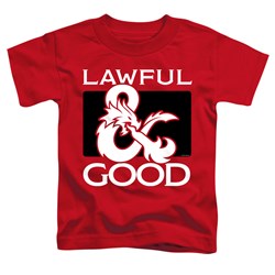 Dungeons And Dragons - Toddlers Lawful Good T-Shirt