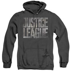Justice League Movie - Mens Metal Logo Hoodie