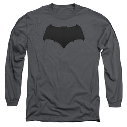 Justice League Movie - Mens Batman Logo Long Sleeve T-Shirt