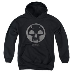 Magic The Gathering - Youth Black Symbol Pullover Hoodie