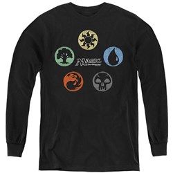 Magic The Gathering - Youth 5 Colors Long Sleeve T-Shirt