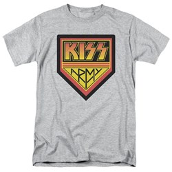 Kiss - Mens  Army Logo T-Shirt