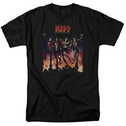 Kiss - Mens Destroyer Cover T-Shirt