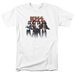 Kiss - Mens Throwback Pose T-Shirt