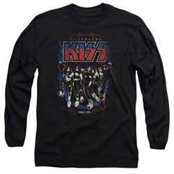 Kiss - Mens Destroyer Long Sleeve T-Shirt