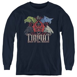 Dungeons And Dragons - Youth Tiamat Queen Of Evil Long Sleeve T-Shirt