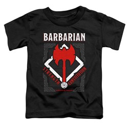 Dungeons And Dragons - Toddlers Barbarian T-Shirt
