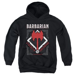 Dungeons And Dragons - Youth Barbarian Pullover Hoodie