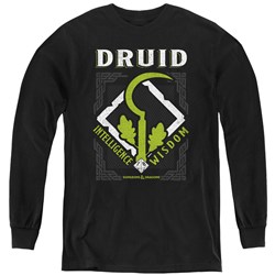 Dungeons And Dragons - Youth Druid Long Sleeve T-Shirt