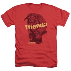 Labyrinth - Mens Ludo Friend T-Shirt In Red