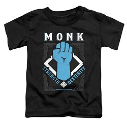 Dungeons And Dragons - Toddlers Monk T-Shirt