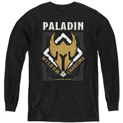 Dungeons And Dragons - Youth Paladin Long Sleeve T-Shirt