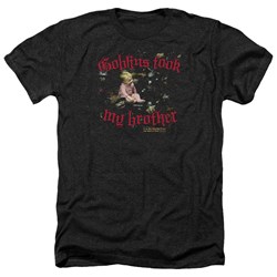 Labyrinth - Mens Goblins Took My Brother Heather T-Shirt