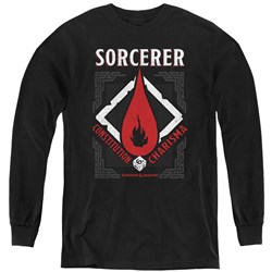 Dungeons And Dragons - Youth Sorcerer Long Sleeve T-Shirt