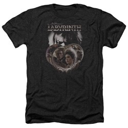 Labyrinth - Mens Globes Heather T-Shirt