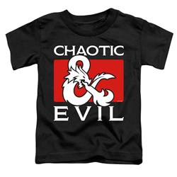Dungeons And Dragons - Toddlers Chaotic Evil T-Shirt