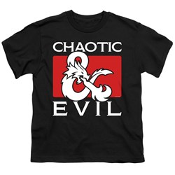 Dungeons And Dragons - Youth Chaotic Evil T-Shirt