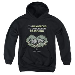 Dungeons And Dragons - Youth Dangerous To Go Alone Pullover Hoodie