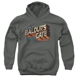 Dungeons And Dragons - Youth Baldurs Gate Pullover Hoodie