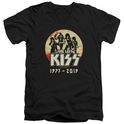 Kiss - Mens 1973-2019 V-Neck T-Shirt