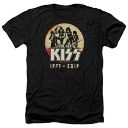Kiss - Mens 1973-2019 Heather T-Shirt