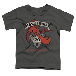 Dungeons And Dragons - Toddlers How I Roll D And D T-Shirt