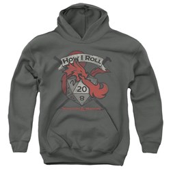 Dungeons And Dragons - Youth How I Roll D And D Pullover Hoodie