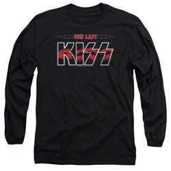 Kiss - Mens One Last Kiss Long Sleeve T-Shirt