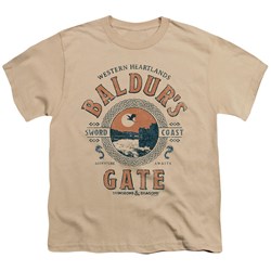 Dungeons And Dragons - Youth Baldurs Gate Resort T-Shirt