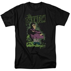 Sunday Funnies - Jungle Protector Adult T-Shirt In Black
