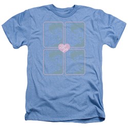 I Love Lucy - Mens Lucy Squared T-Shirt In Light Blue