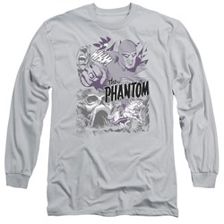 Phantom - Mens Ghostly Collage Long Sleeve T-Shirt