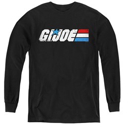 G.I. Joe - Youth Distressed Logo Long Sleeve T-Shirt
