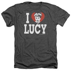 I Love Lucy - Mens I Love Lucy T-Shirt In Charcoal