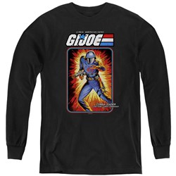 G.I. Joe - Youth Cobra Commander Card Long Sleeve T-Shirt