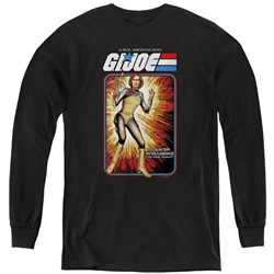 G.I. Joe - Youth Scarlett Card Long Sleeve T-Shirt