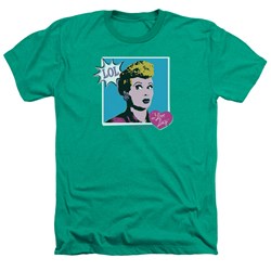 I Love Lucy - Mens I Love Worhol Lol T-Shirt In Kelly Green