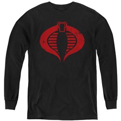 G.I. Joe - Youth Cobra Logo Long Sleeve T-Shirt