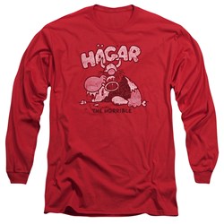 Hagar The Horrible - Mens Hagar Gulp Long Sleeve T-Shirt