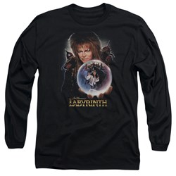 Labyrinth - Mens I Have A Gift Long Sleeve Shirt In Black
