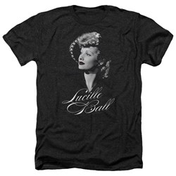 Lucille Ball - Mens Pretty Gaze Heather T-Shirt