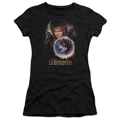 The Labyrinth - I Have A Gift Juniors T-Shirt In Black